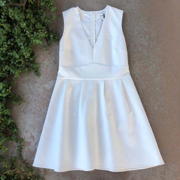 bash white dress